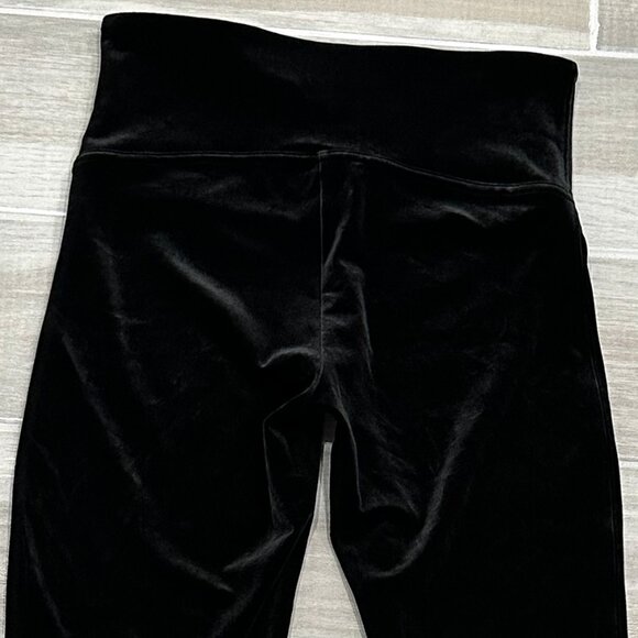 Spanx Ready To Wow! High Rise Velvet Leggings in Black Style 2070 Women's Size M - Picture 6 of 8